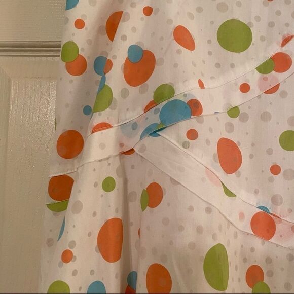 Polka Dot Layered Skirt  - Picture 3 of 6